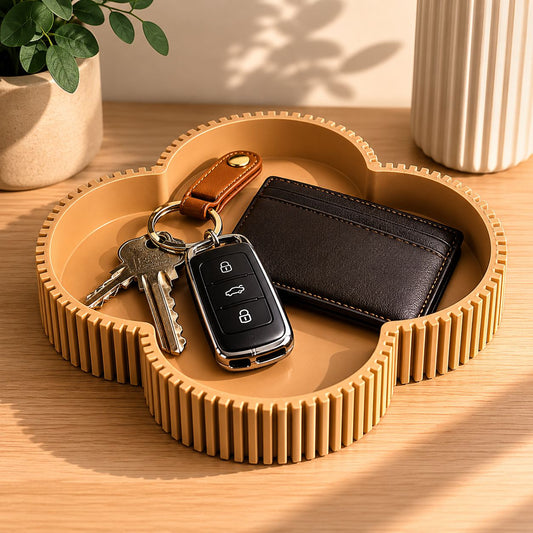 Modern Catchall Tray | Minimalist Valet Organizer, 3D Printed Home Decor