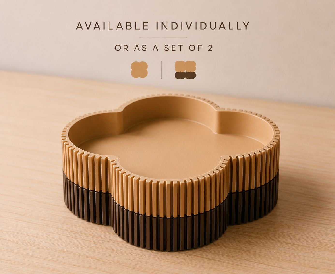 Modern Catchall Tray | Minimalist Valet Organizer, 3D Printed Home Decor