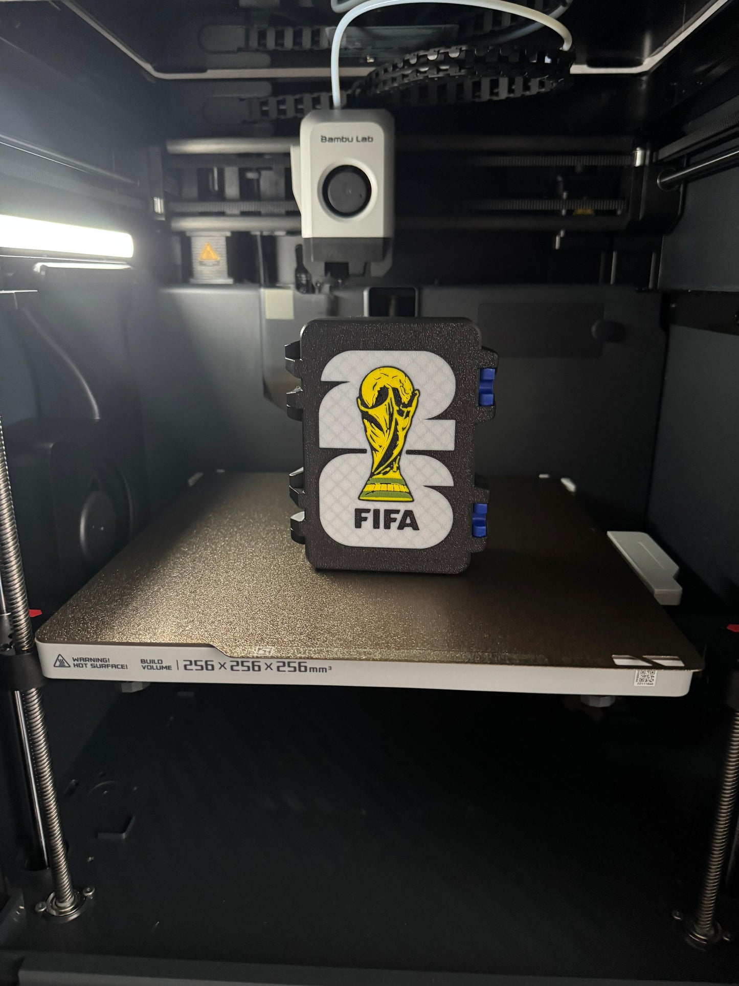 3D Printed Football Card Storage Box | FIFA World Cup Sticker Holder