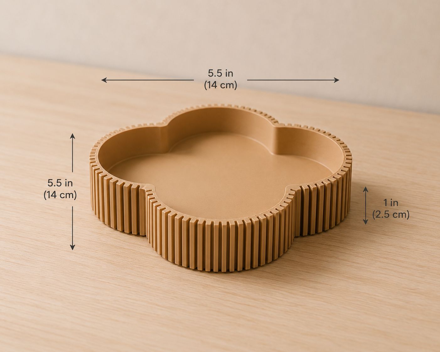 Modern Catchall Tray | Minimalist Valet Organizer, 3D Printed Home Decor