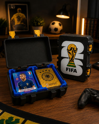 3D Printed Football Card Storage Box | FIFA World Cup Sticker Holder