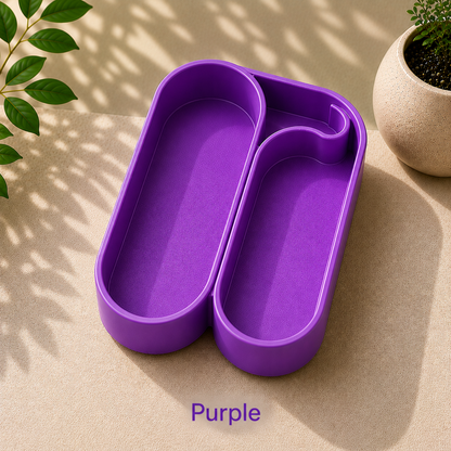 Minimalist Valet Tray Organizer | Catchall Tray for Keys & Wallet | Bedside Table Organizer | Entryway Tray | Modern Home Decor | 3D Printed